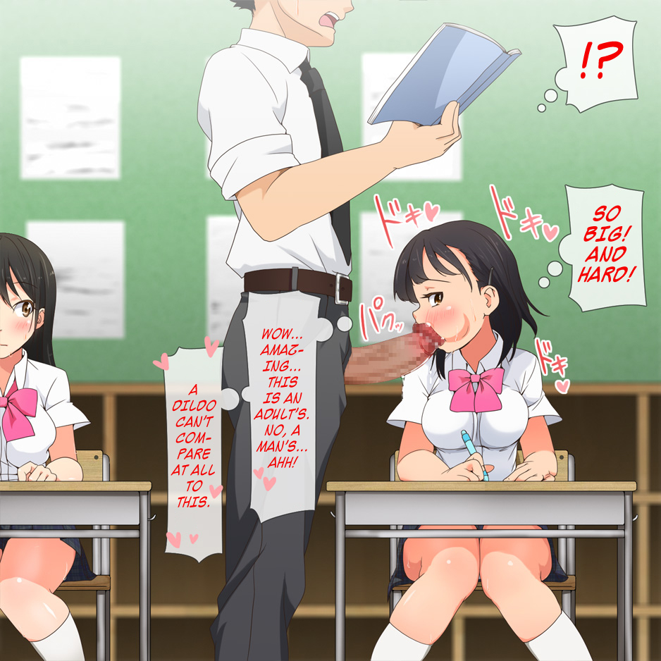Hentai Manga Comic-A school where you can randomly have procreative sex-Chapter 2-8